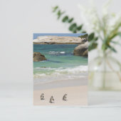 Pinguïns in Boulders Beach, Simons Town, South 2 Briefkaart (Staand voorkant)