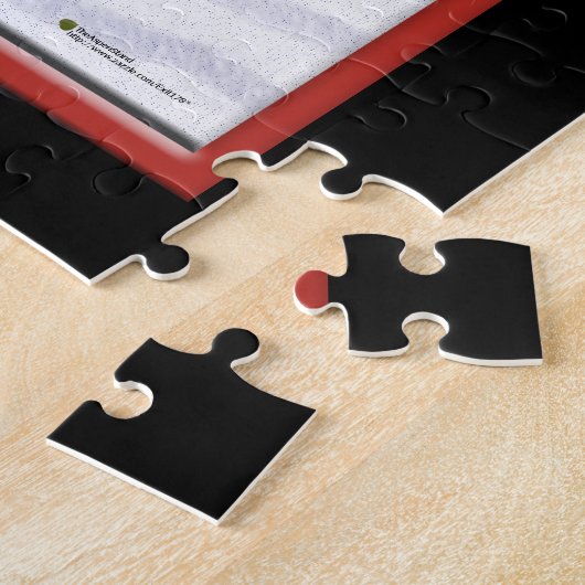 Pinguïns in Christmasland Legpuzzel (Zijkant)