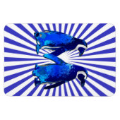 Pinguïns in liefde - magneet (Horizontaal)