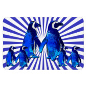 Pinguïns in liefde - magneet (Horizontaal)