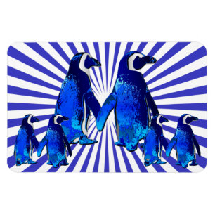 Pinguïns in liefde - magneet