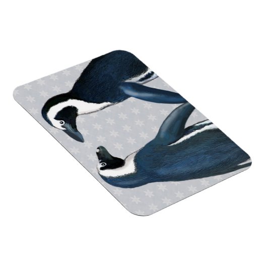 Pinguïns in liefde magneet (Rechterzijde)