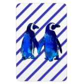 Pinguïns in liefde - magneet (Verticaal)