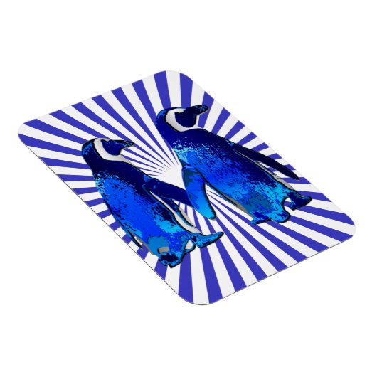 Pinguïns in liefde - magneet (Rechterzijde)
