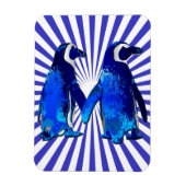 Pinguïns in liefde - magneet (Verticaal)