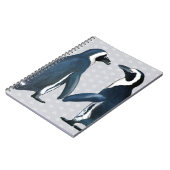 Pinguïns in liefde notitieboek (Linkerzijde)