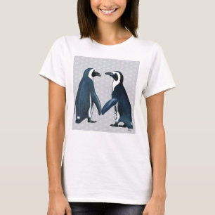 Pinguïns in liefde t-shirt