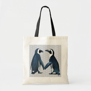 Pinguïns in liefde tote bag