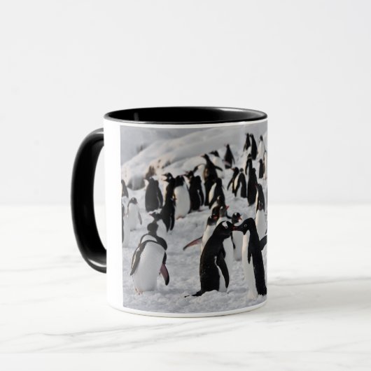 Pinguïns in Play Mok (Voorkant links)