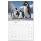 Pinguïns kalender (Jan 2027)