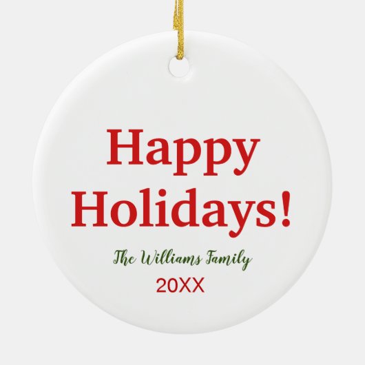 Pinguïns Keramisch Ornament (Achterkant)