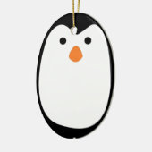 Pinguïns Keramisch Ornament (Links)