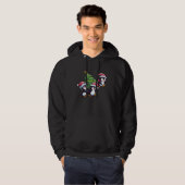 Pinguïns Kerstboom Hoodie (Voorkant volledig)