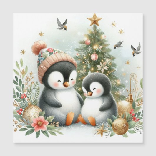 Pinguïns Kerstmis (Voorkant)