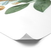 Pinguïns Kerstmis Poster (Hoek)