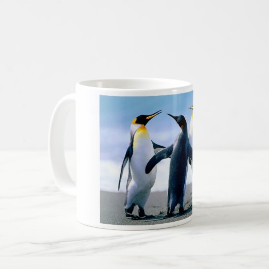 pinguïns koffiemok (Voorkant links)