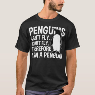Pinguïns Kunnen Niet Vliegen Grappig T-shirt