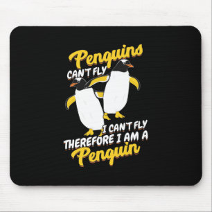 Pinguïns kunnen niet vliegen. muismat