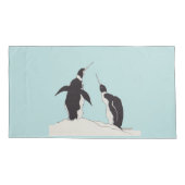 pinguïns kussensloop (Achterkant)