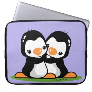 pinguïns laptop sleeve