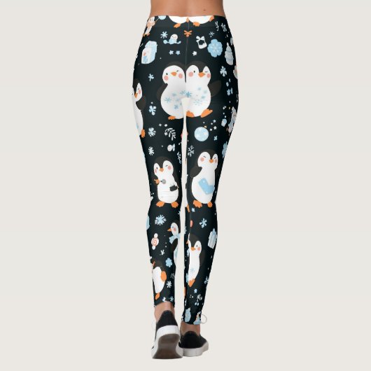 pinguïns leggings (Achterkant)
