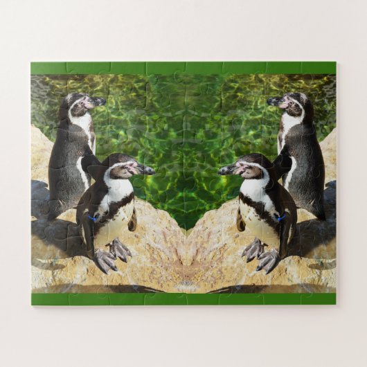 pinguïns legpuzzel (Horizontaal)