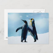 Pinguïns Live en laat leven Briefkaart (Voorkant / Achterkant)