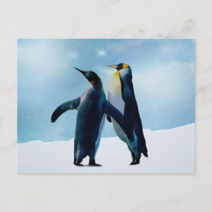 Pinguïns Live en laat leven Briefkaart