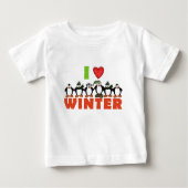 Pinguïns Love Winter Tshirts en Gifts (Voorkant)