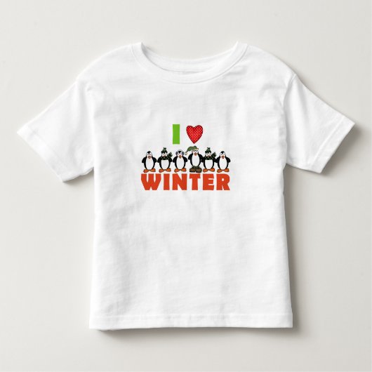 Pinguïns Love Winter Tshirts en Gifts (Voorkant)