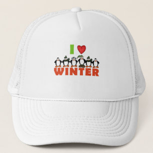 Pinguïns Love Winter Tshirts en Gifts Trucker Pet