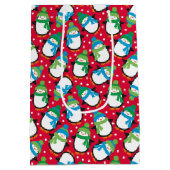 Pinguïns Medium Cadeauzakje (Achterkant)