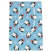 pinguïns medium cadeauzakje (Achterkant)