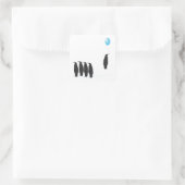 Pinguïns met ballon stickers (Tas)