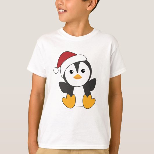 Pinguïns met kerstwinterpinguïns t-shirt (Voorkant)