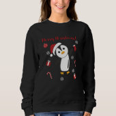 Pinguïns met kerstwinterpinguïns trui (Voorkant)