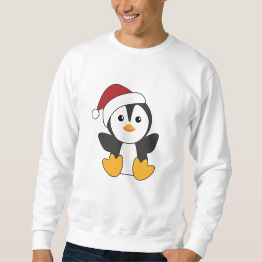 Pinguïns met kerstwinterpinguïns trui (Voorkant)