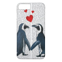 Pinguïns Met Liefdes Hartjes