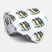 pinguïns met vlinderdas stropdas (Opgerold)