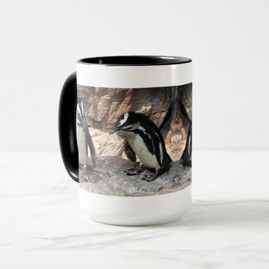 pinguïns mok (Voorkant links)