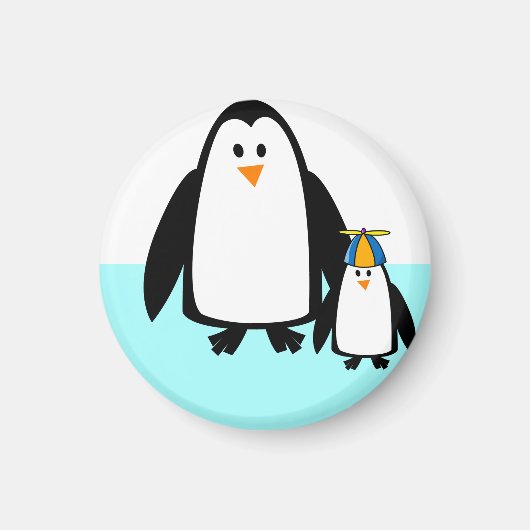 Pinguïns, Natuur, Dier Magneet (Voorkant)