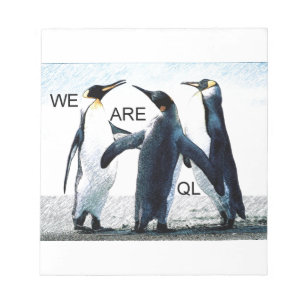 pinguïns notitieblok