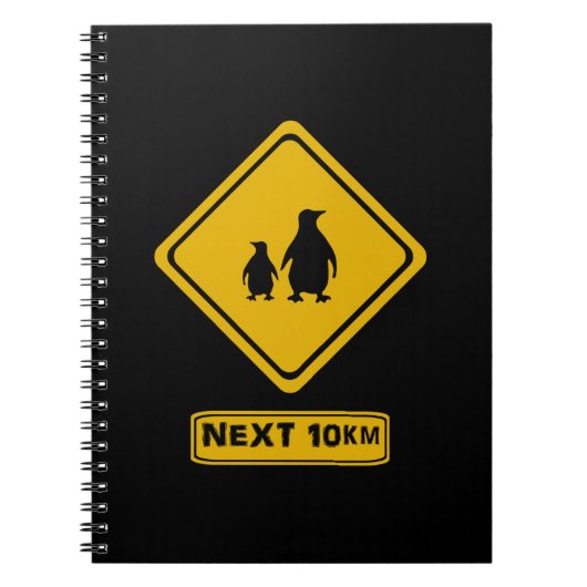 pinguïns notitieboek (Voorkant)