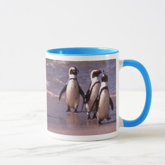 Pinguïns op de Mok van het strand (Rechts)