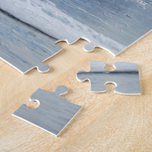 Pinguïns op een ijsberg legpuzzel (Zijkant)