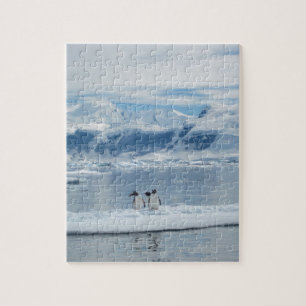 Pinguïns op een ijsberg legpuzzel