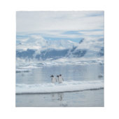 Pinguïns op een ijsberg notitieblok (Voorkant)