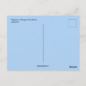 Pinguïns op Pourquoi Pas Island Antarctica Briefkaart (Achterkant)