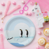 pinguïns papieren bordje (Feest)