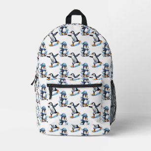 Pinguïns Patroon Ontwerp Bedrukte Rugzak